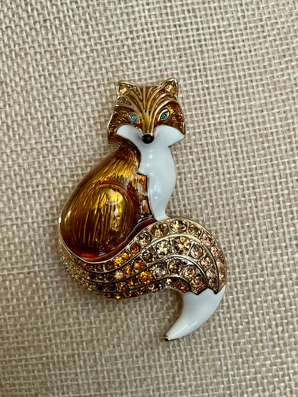 Foxy Brooch