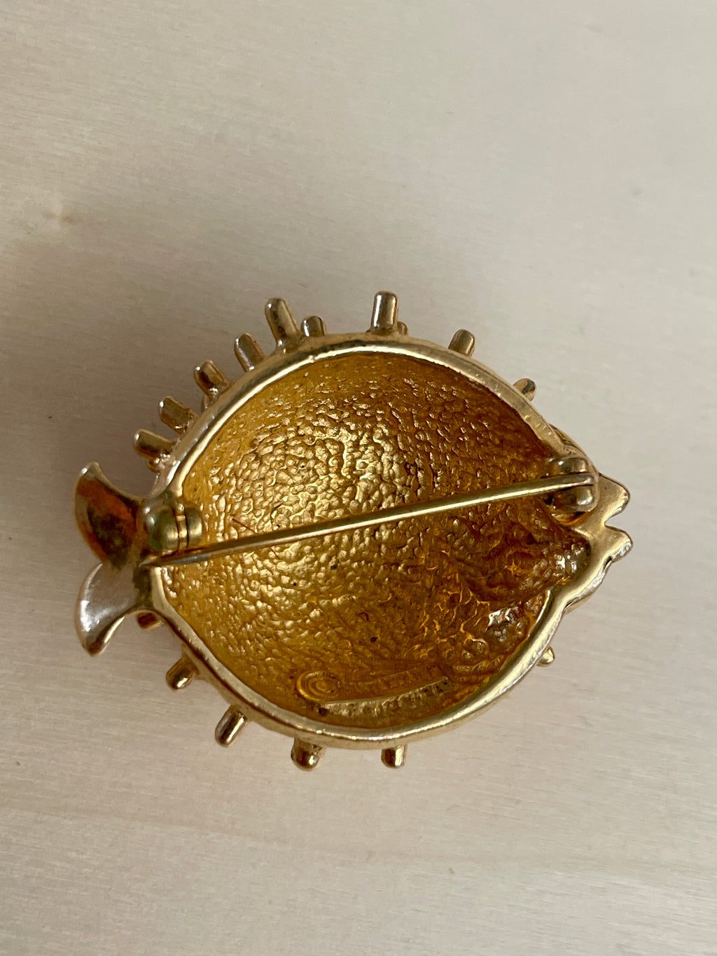 Blowfish Brooch