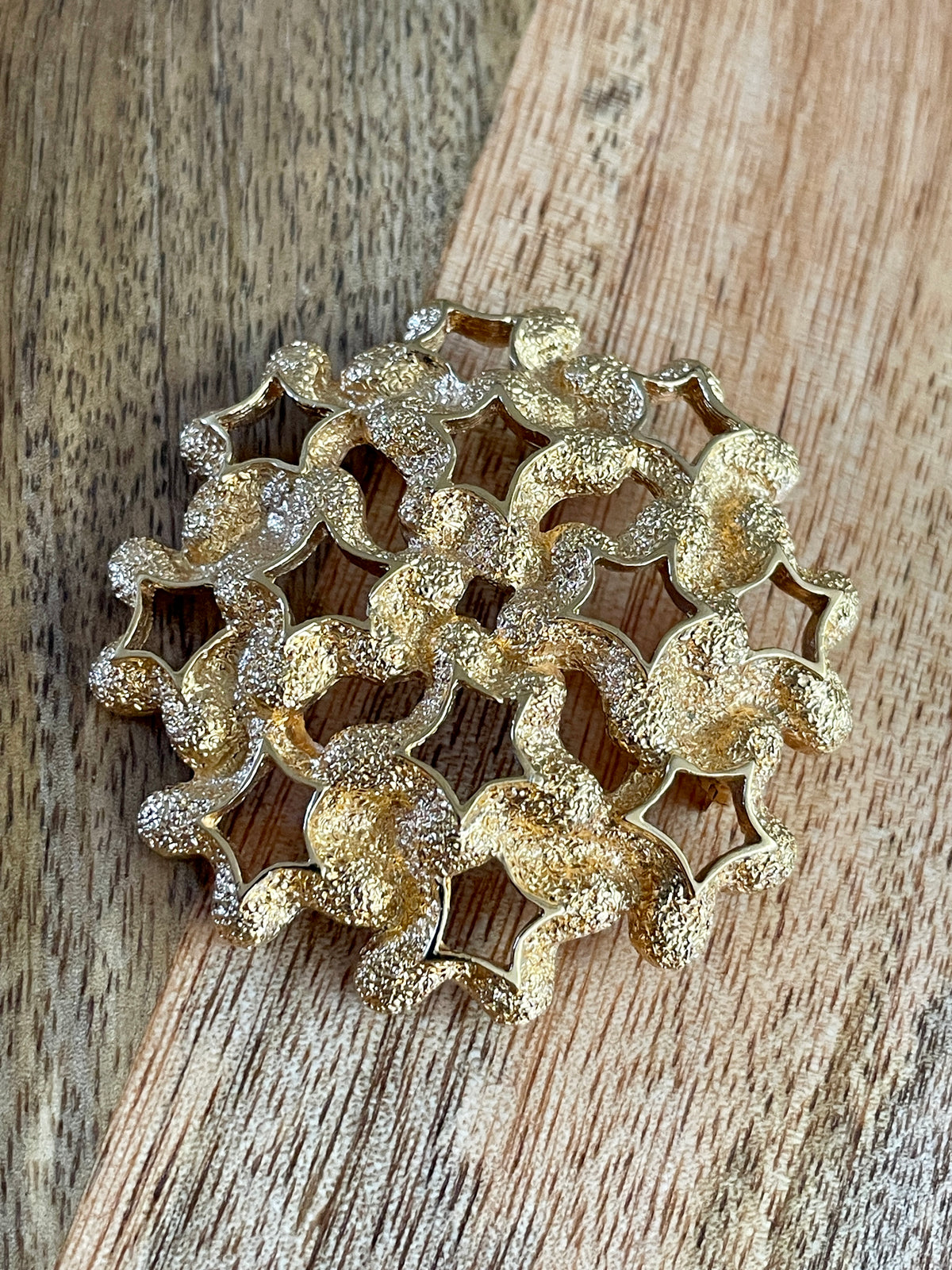 Brass Brooch