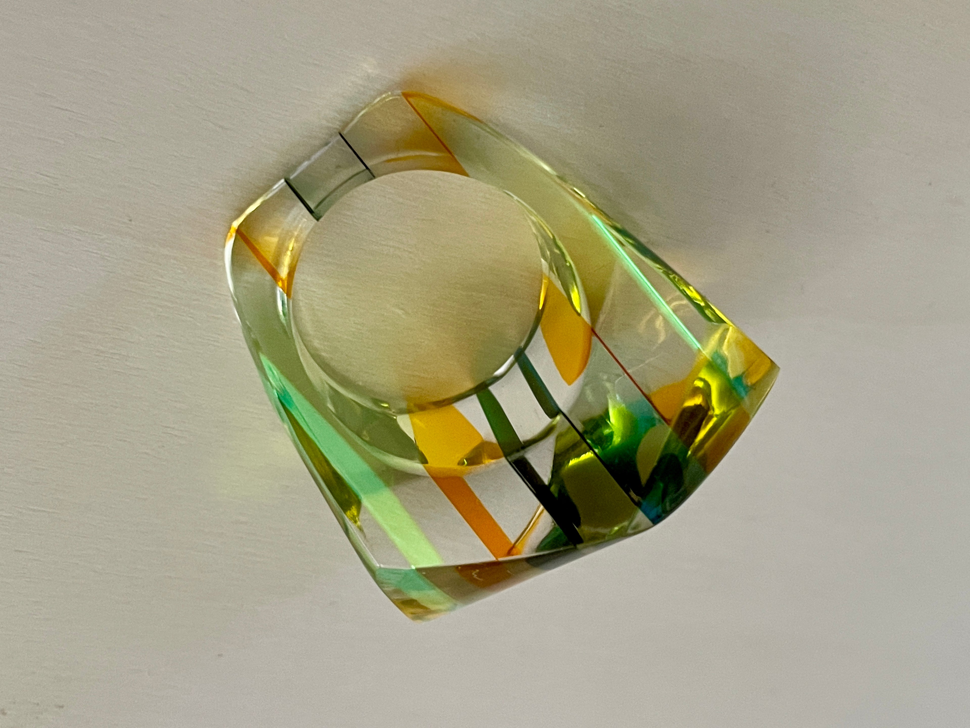 Funky Chunky Lucite Ring
