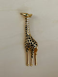 Vintage Giraffe Brooch