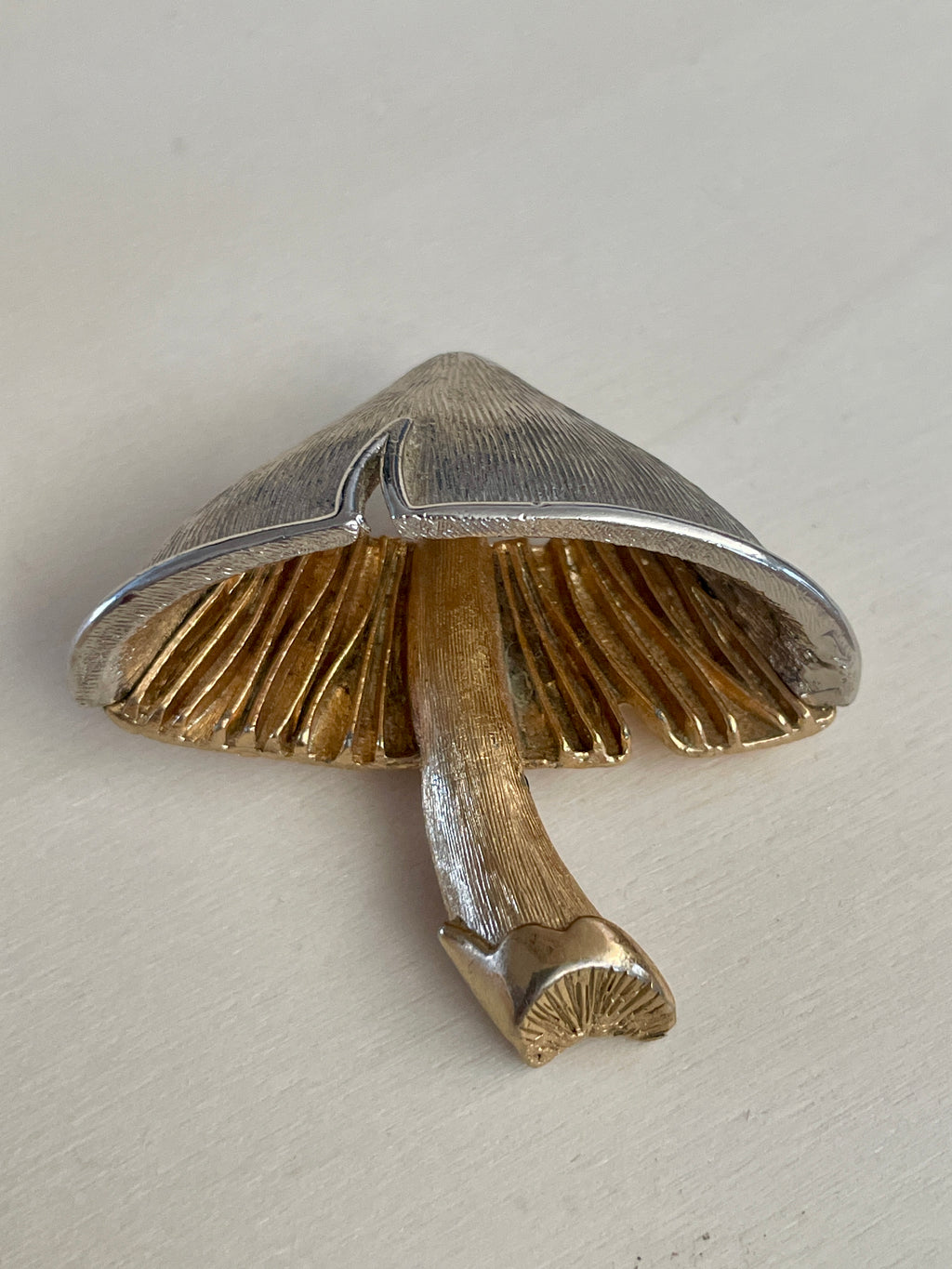 Vintage Mushroom Brooch
