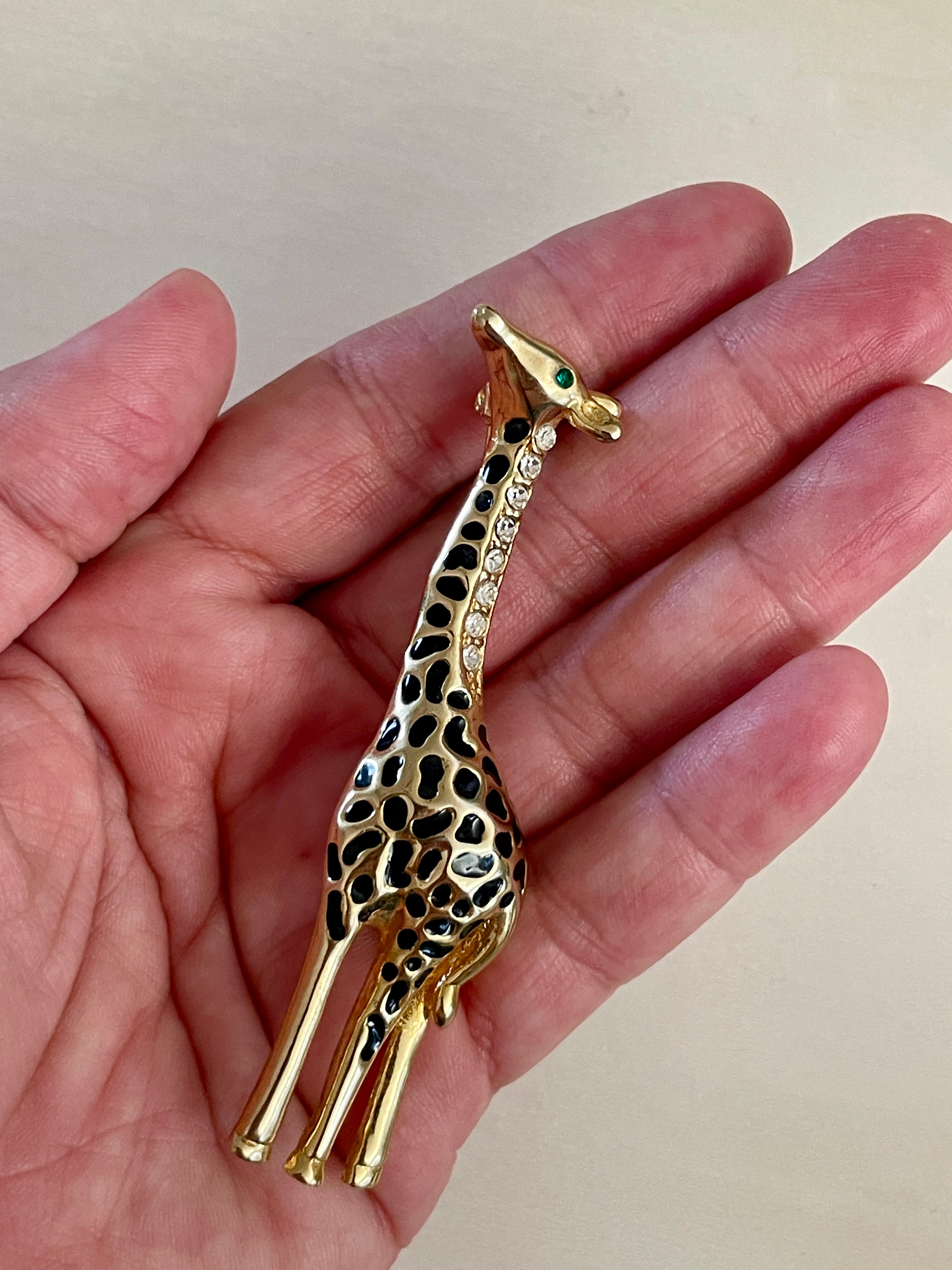 Vintage Giraffe Brooch