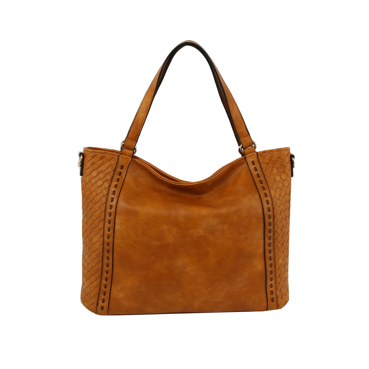 Soft Faux Leather Tote Crossbody Hobo Bag