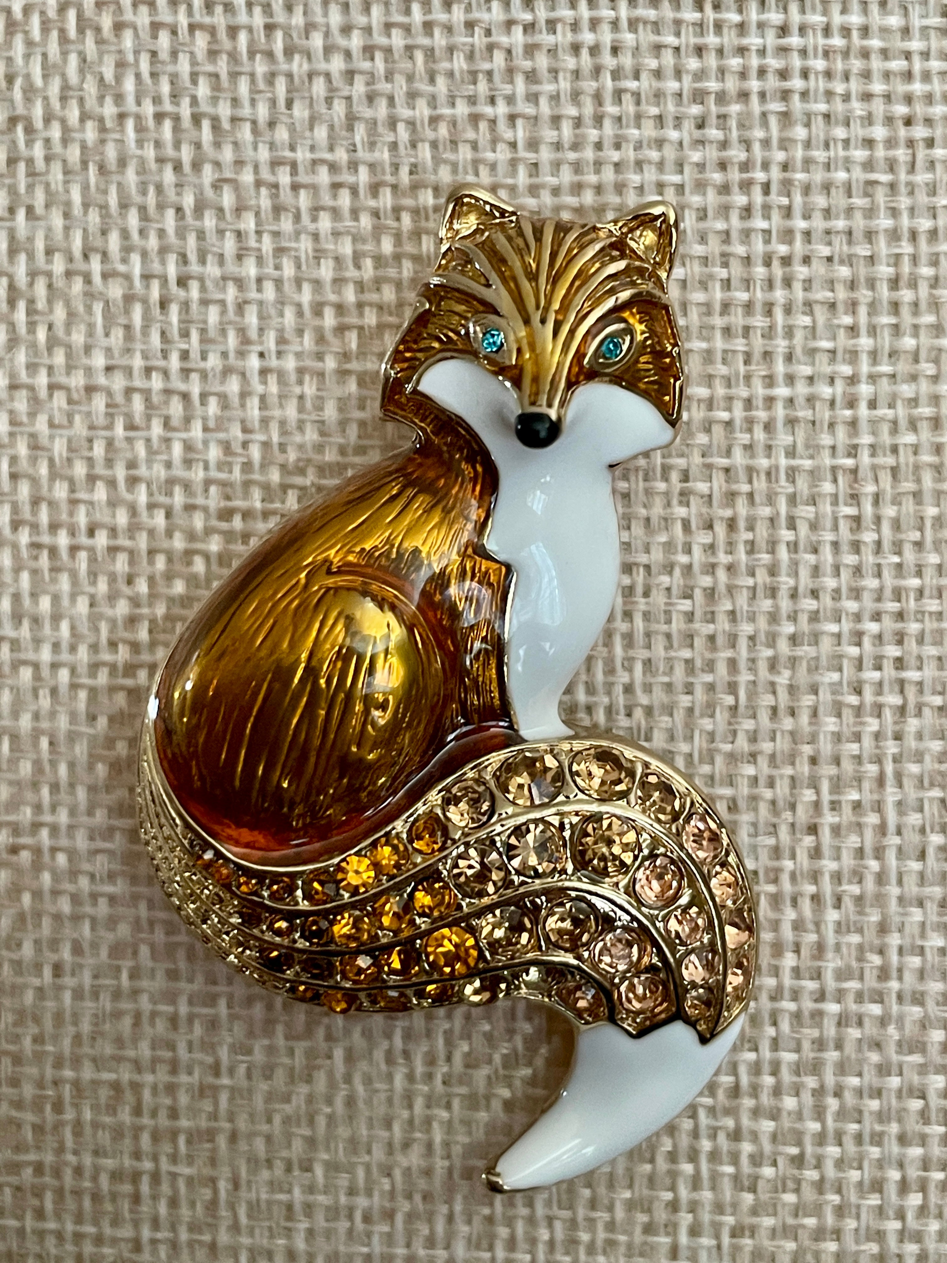 Foxy Brooch