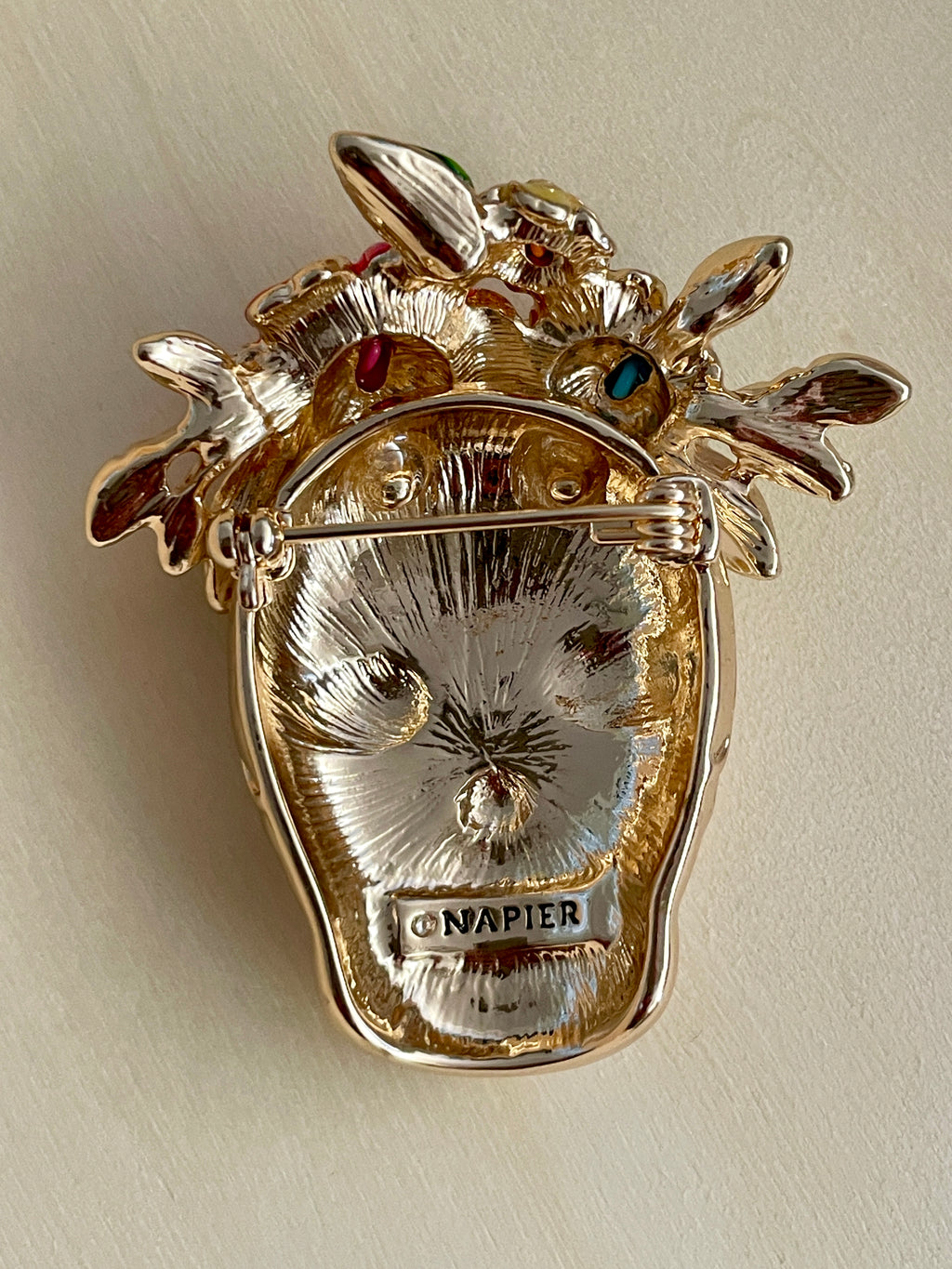 Sugar Skull Brooch