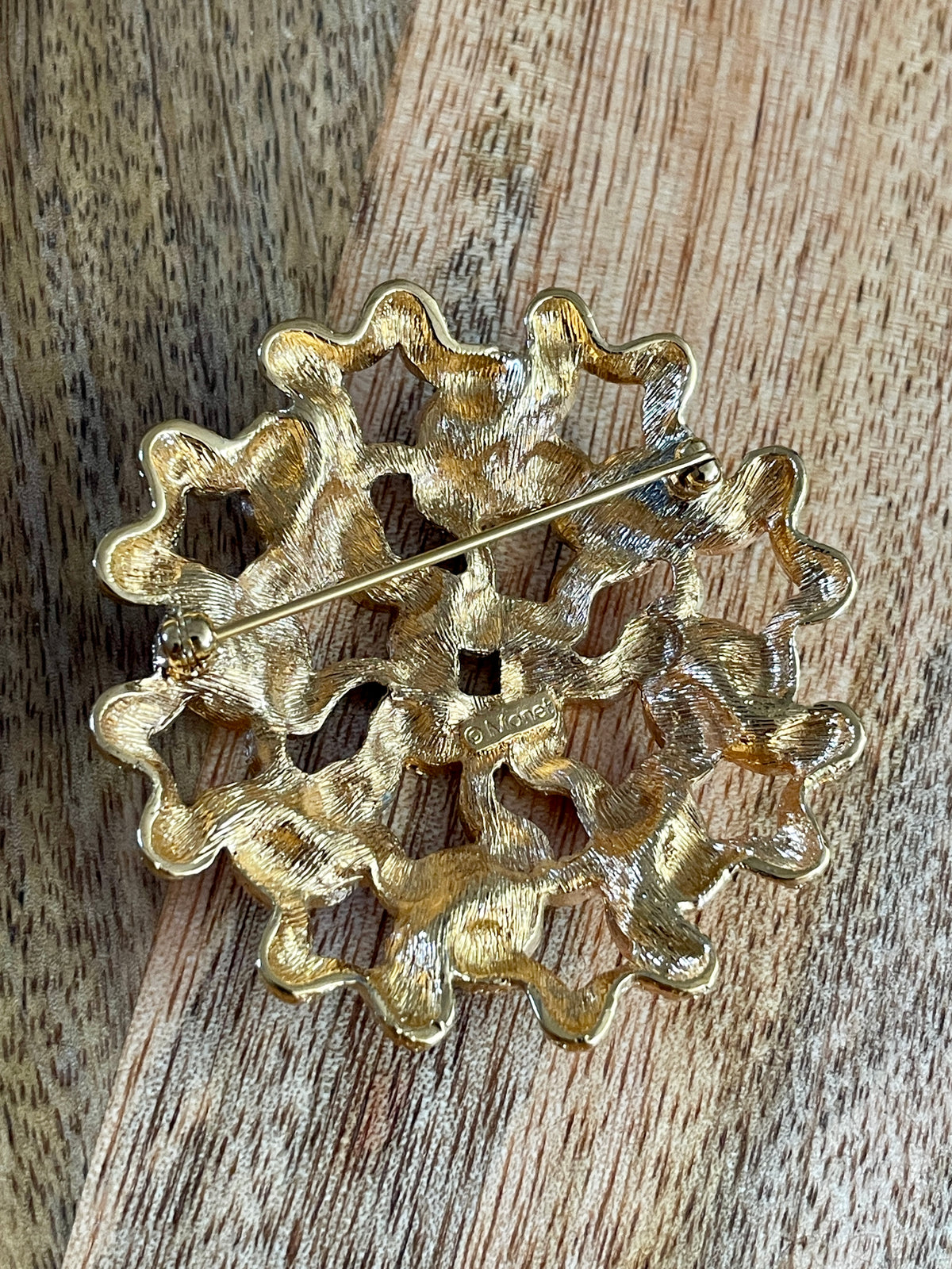 Brass Brooch