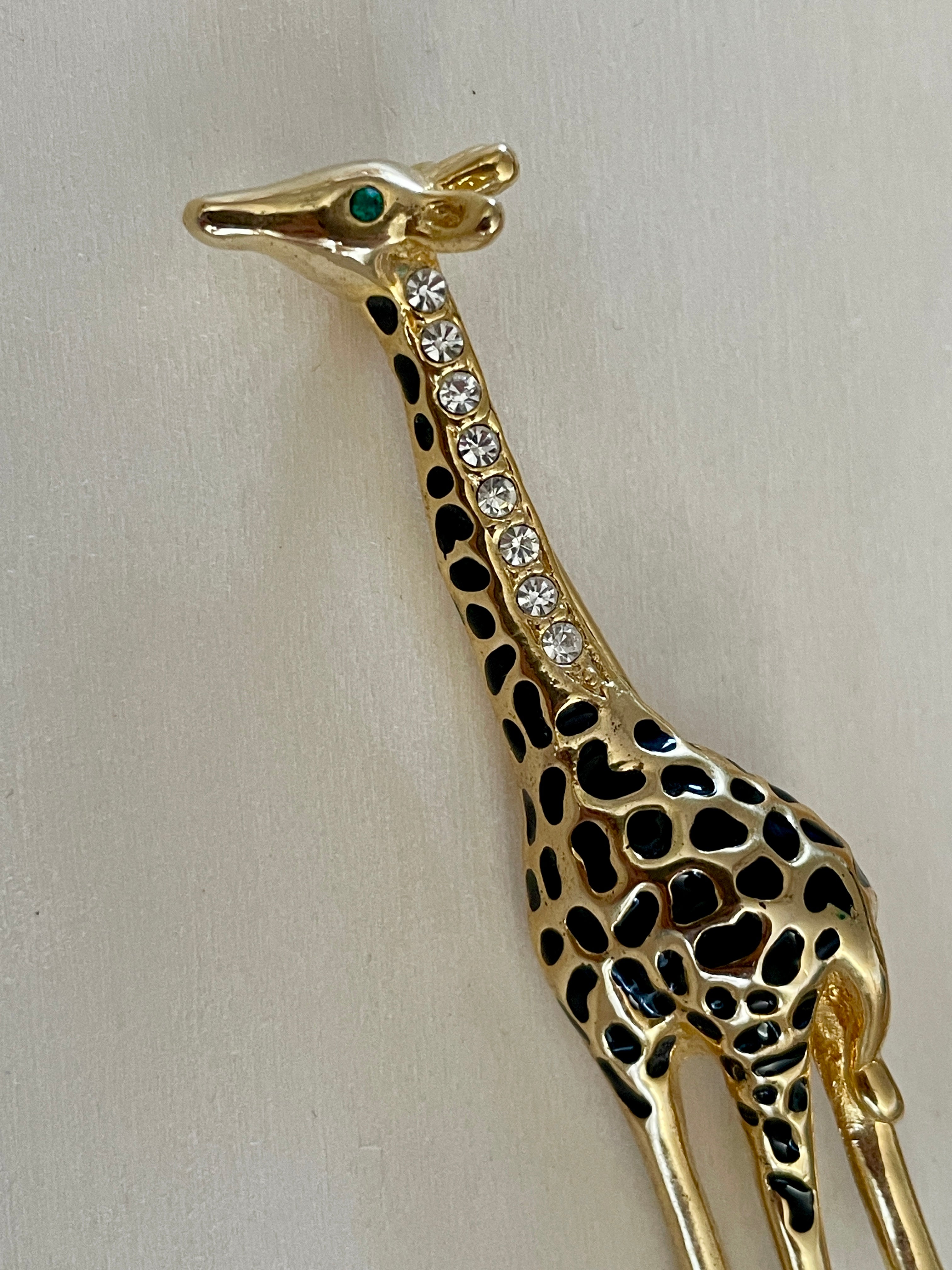 Vintage Giraffe Brooch