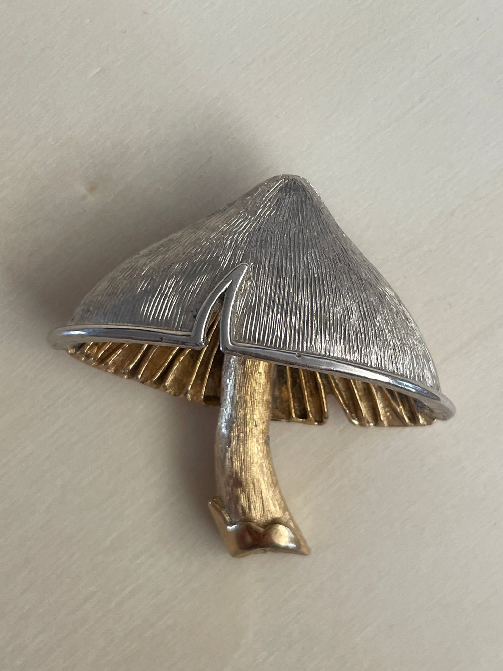 Vintage Mushroom Brooch