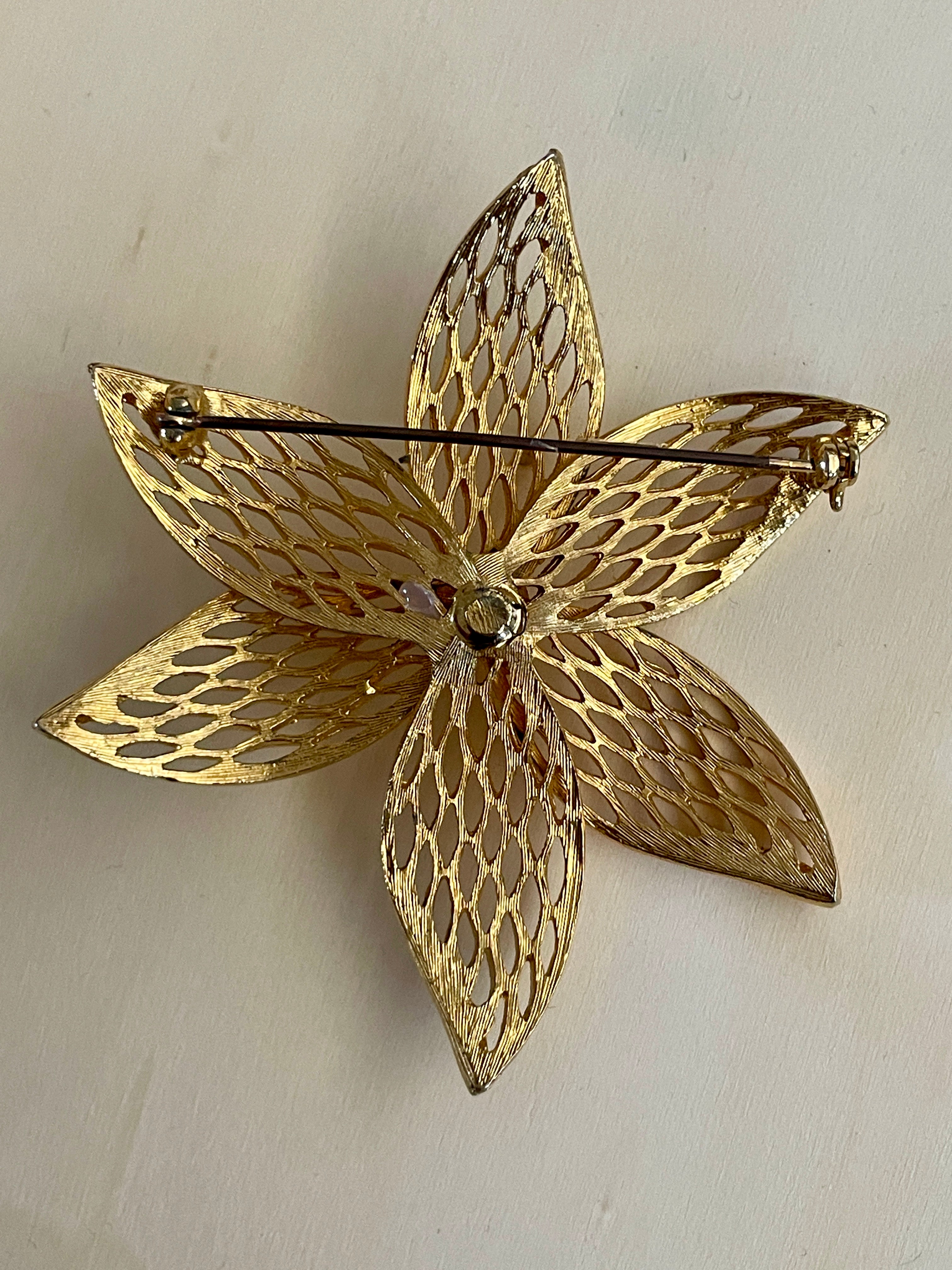 Large Flower Brooch