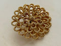 Goldtone Statement Brooch