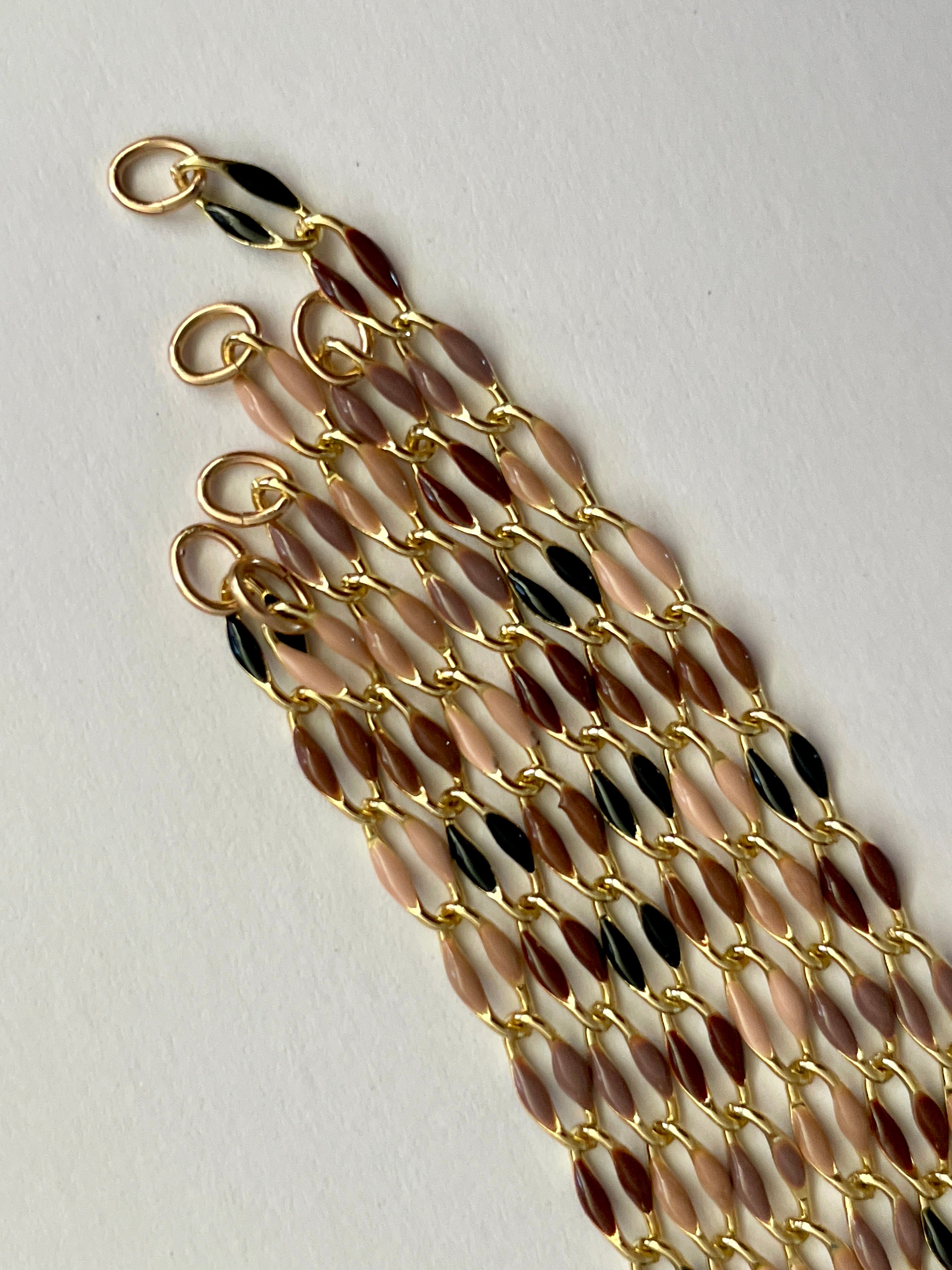 Enamel Gold Filled Anklet