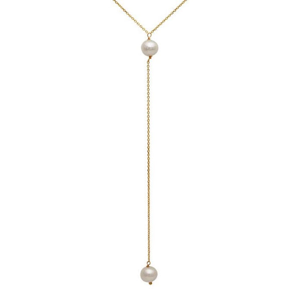 RemY Gold & Pearl Necklace