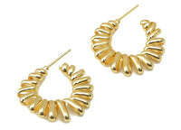 Mabry Gold Hoops