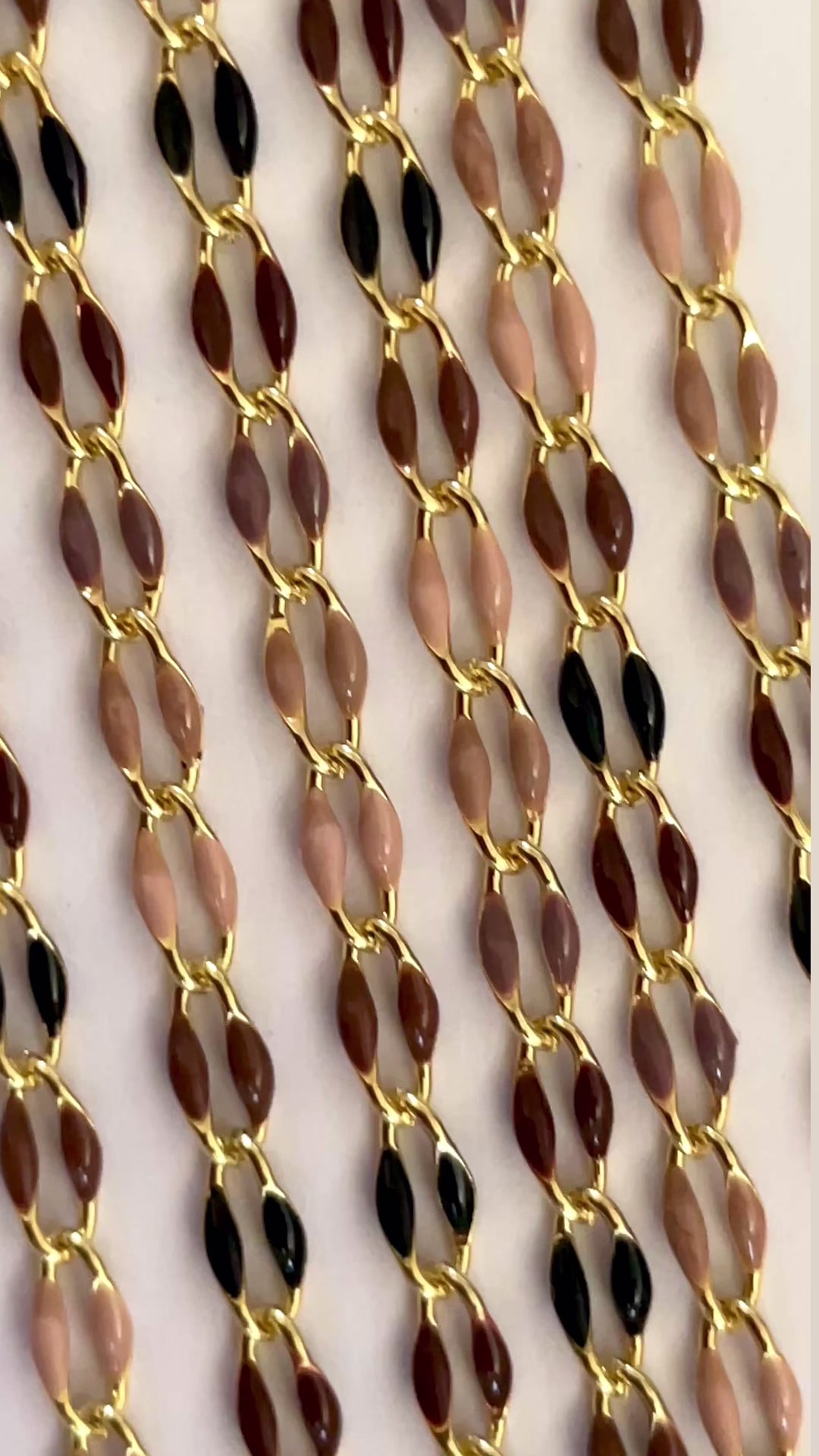 Enamel Gold Filled Anklet