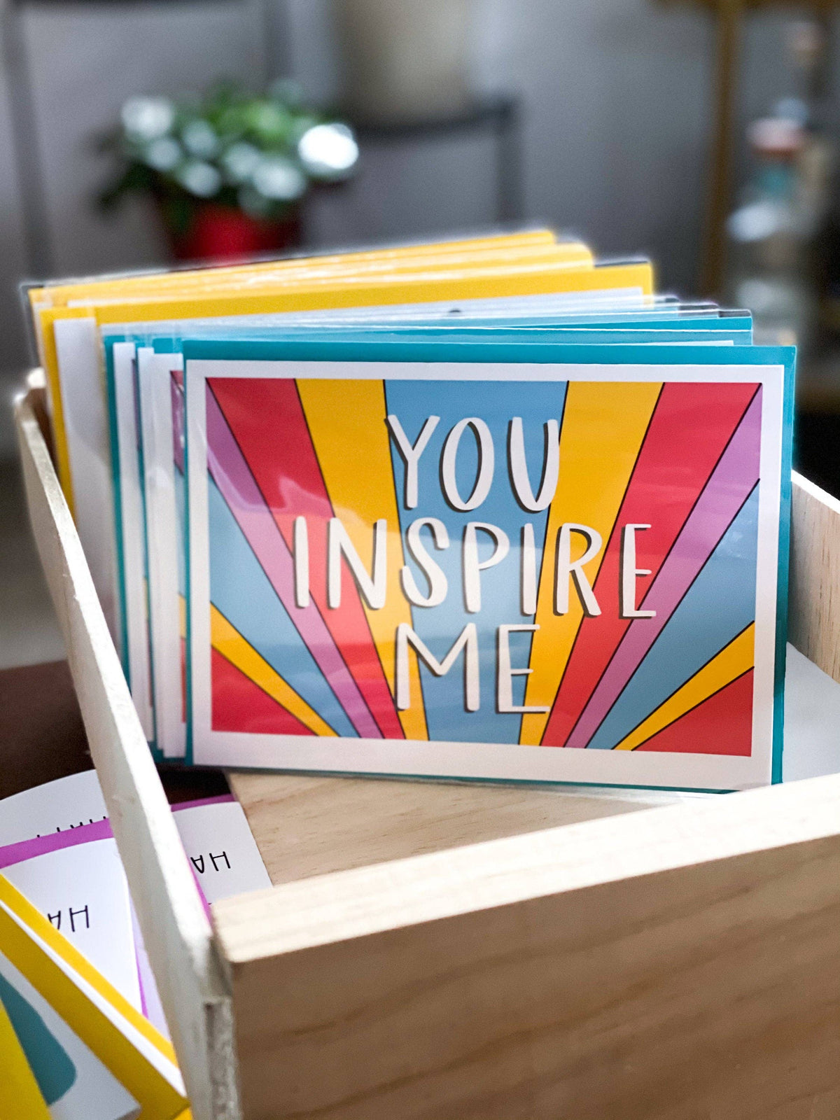 You Inspire Me Card by Stonedonut Design
